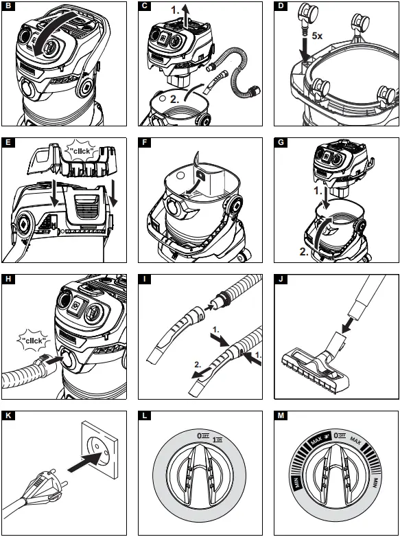 KARCHER WD 5 P Wet and Dry Vacuum Cleaner - FIGURE 2