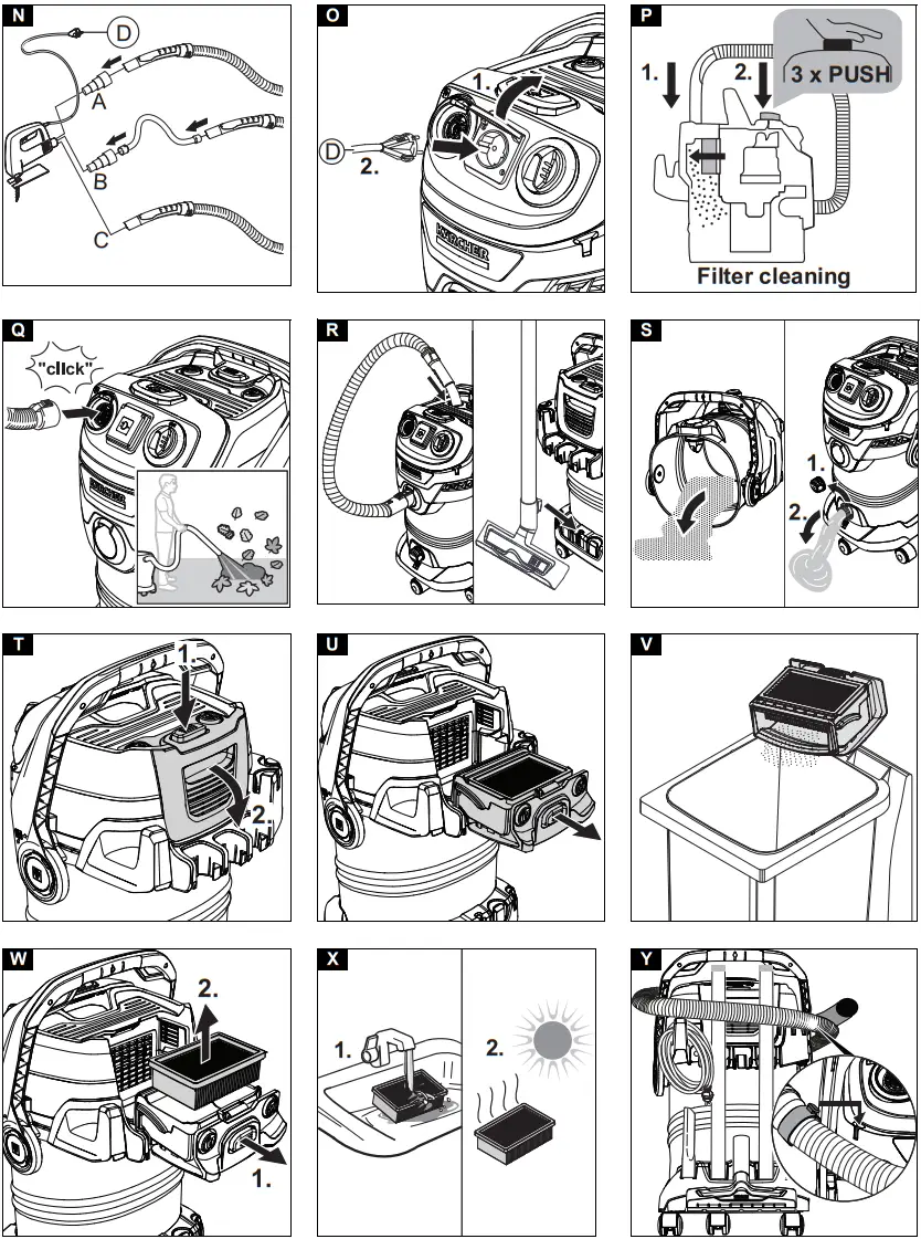 KARCHER WD 5 P Wet and Dry Vacuum Cleaner - FIGURE 3
