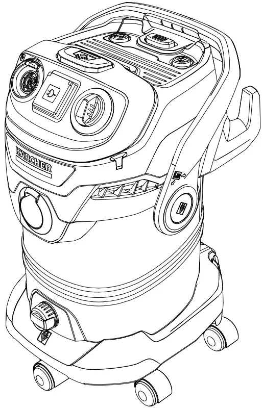 KARCHER WD 5 P Wet and Dry Vacuum Cleaner