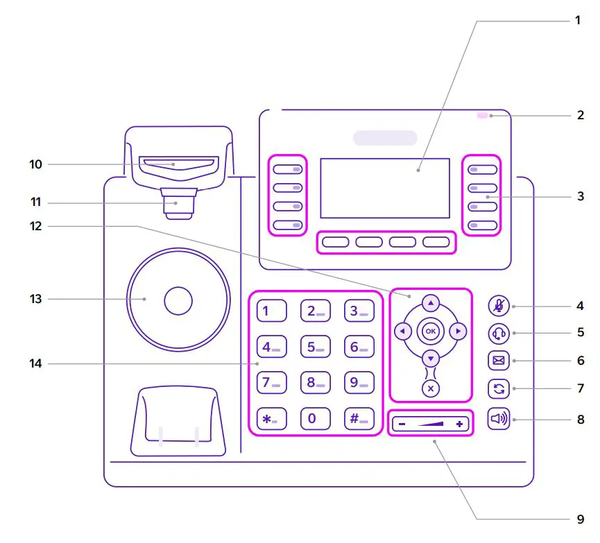 Yealink-T43U-Feature-rich-SIP-Phone-5
