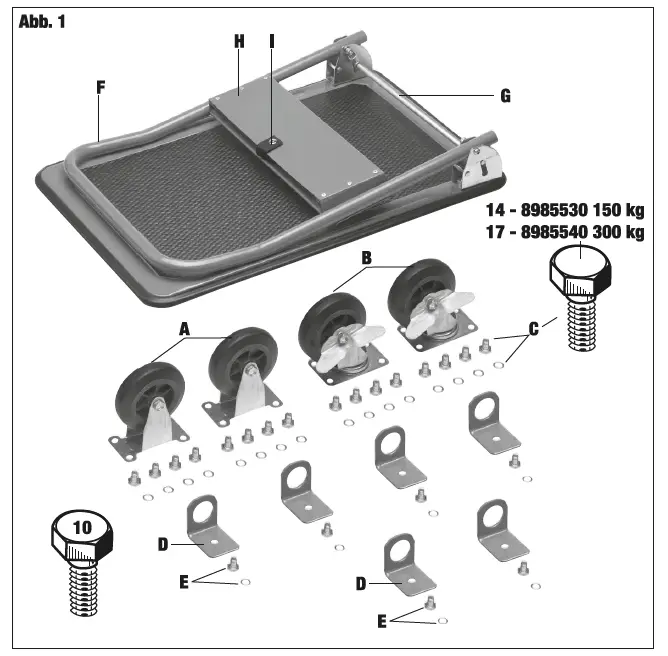 meister-WU8985530-WU8985540-Folding-Transportation-Cart-fig-1