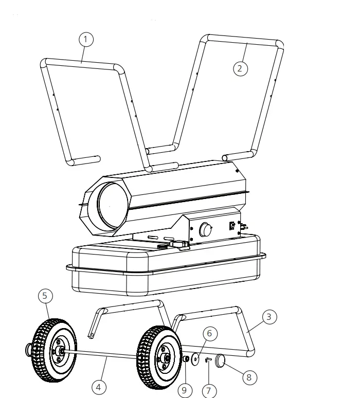 Heatstar By Enerco F170275 Forced Air Kerosene Heater-2