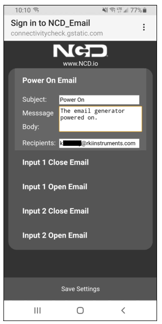 RKI INSTRUMENTS 82 5201 02 Email Text Generator - fig 11