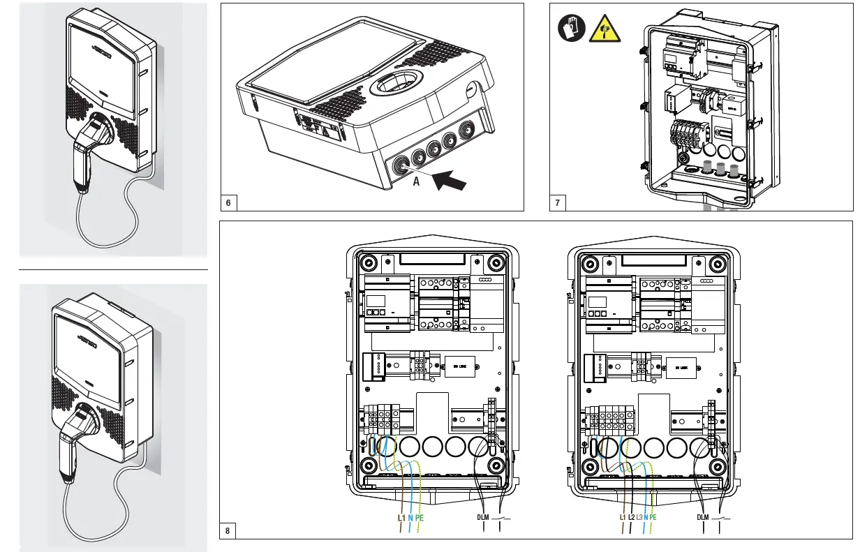 GEWISS-GWJ3101A-Wall-Box-Icon-Wall-Mounted-Charging-Station-Installation-Guide-fig-2