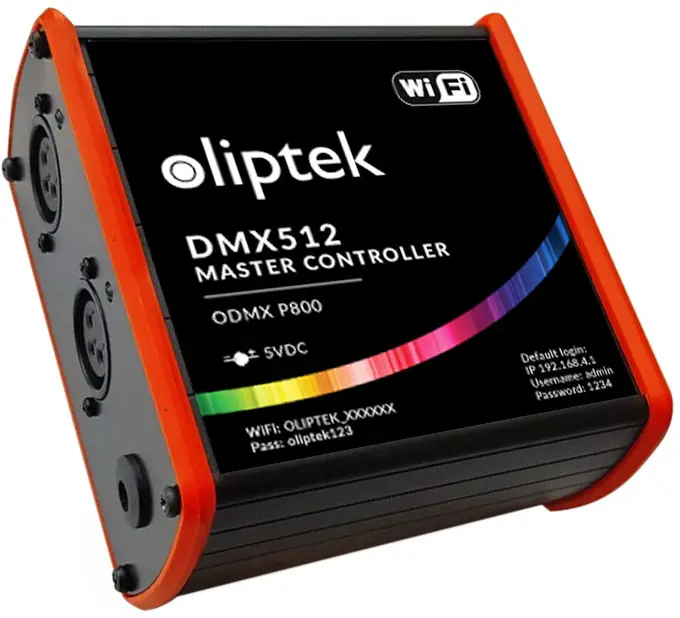 OLIPTEK DMX512 Master Controller Lighting Portal