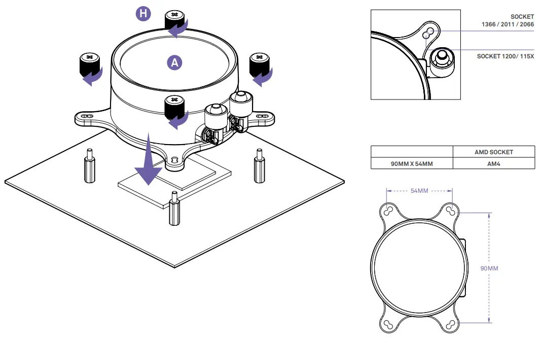 NZXT Kraken X53 RGB 240mm AIO Liquid Cooler - fig 11