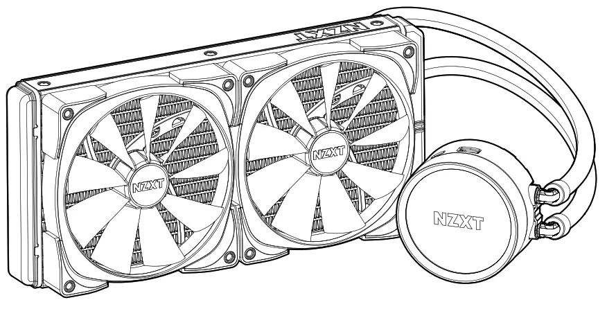 NZXT Kraken X53 RGB 240mm AIO Liquid Cooler