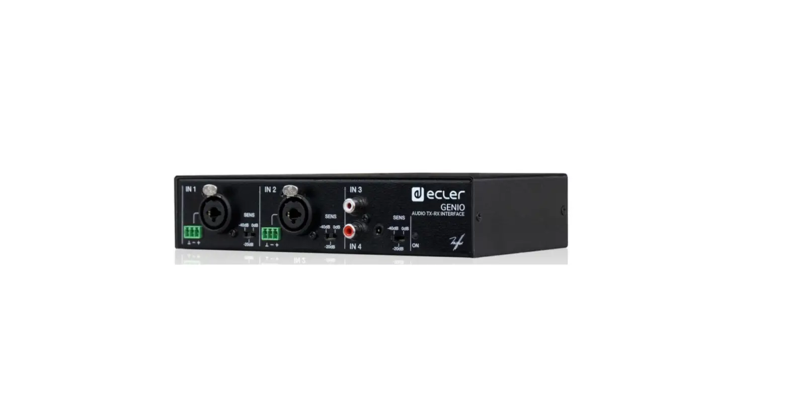 Ecler Genio Multi-format Box For Audio Connection And Transmission User Manual