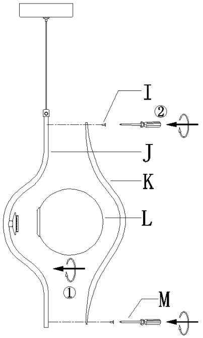 ZEVNI A04437 2 Inch Wide Black LED Mini Pendant - FIGURE 8