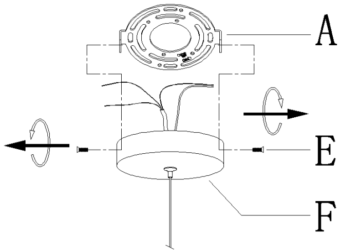 ZEVNI A04437 2 Inch Wide Black LED Mini Pendant - FIGURE 8