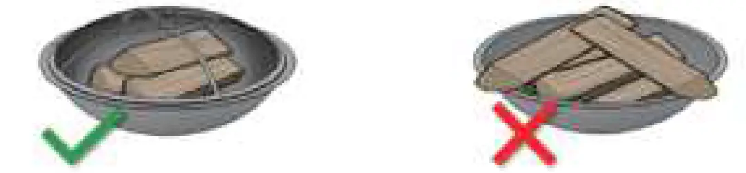 AMBERCOVE A301022700 34-in W Brown Steel Wood-Burning Fire Pit 01