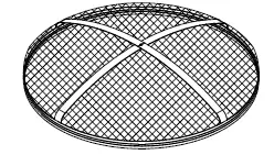 AMBERCOVE A301022700 34-in W Brown Steel Wood-Burning Fire Pit 05