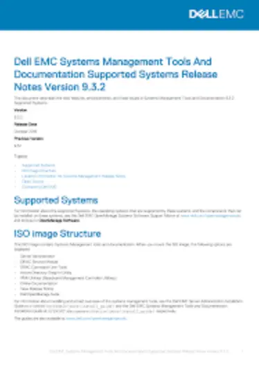 DELL-EMC-Systems-Management-Tools-And-Documentation-Supported-Systems-product-image
