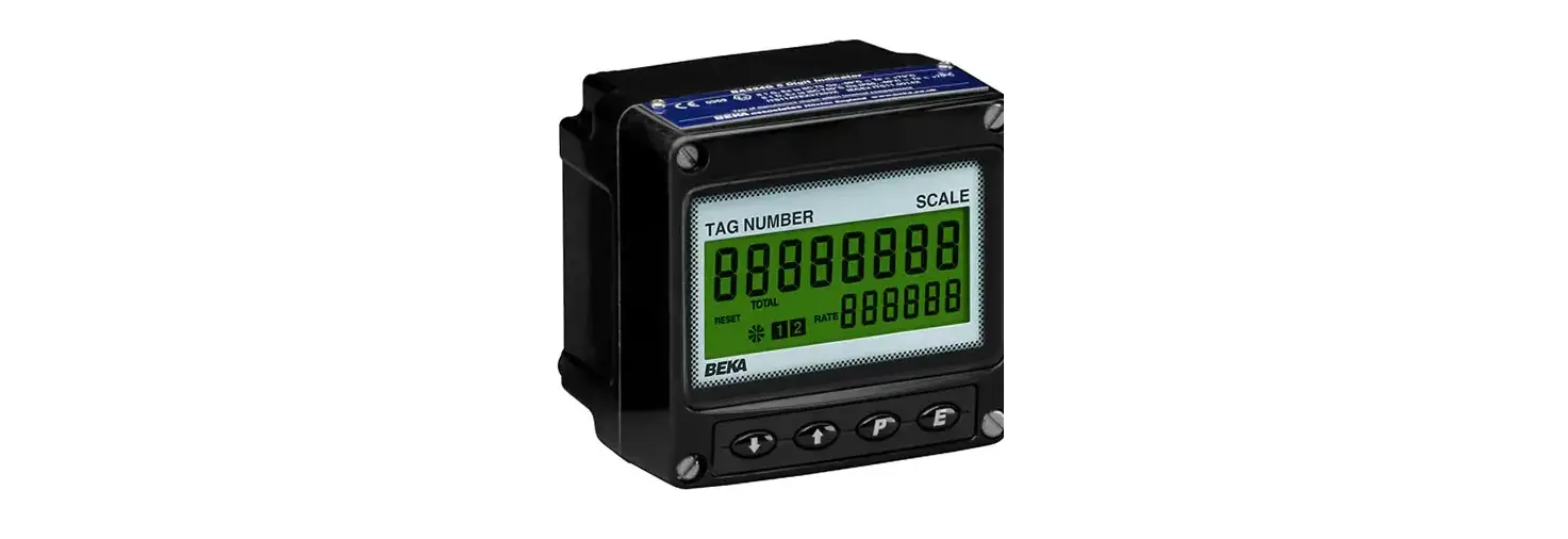 Beka Ba334g Externally Powered Rate Totaliser Instruction Manual