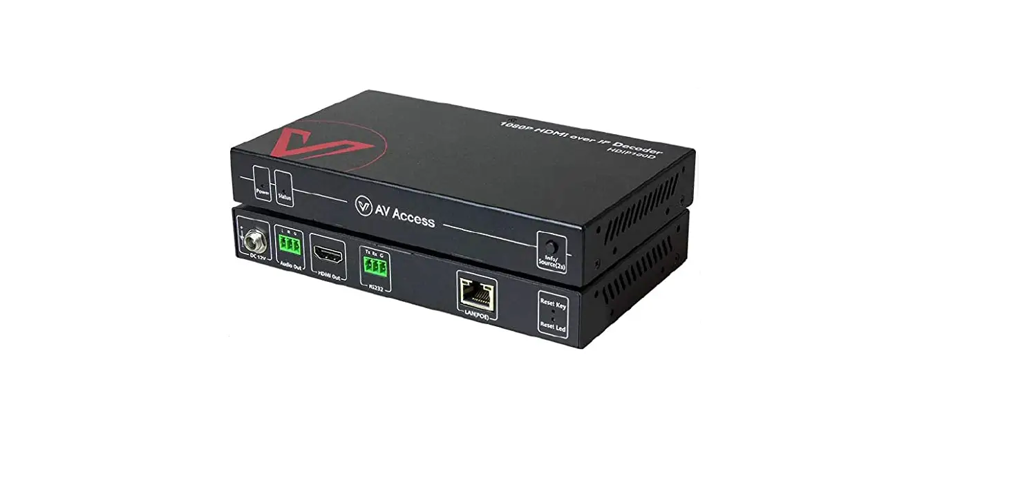 Av Access 4kip200d 4k Hdmi Over Ip Decoder User Manual