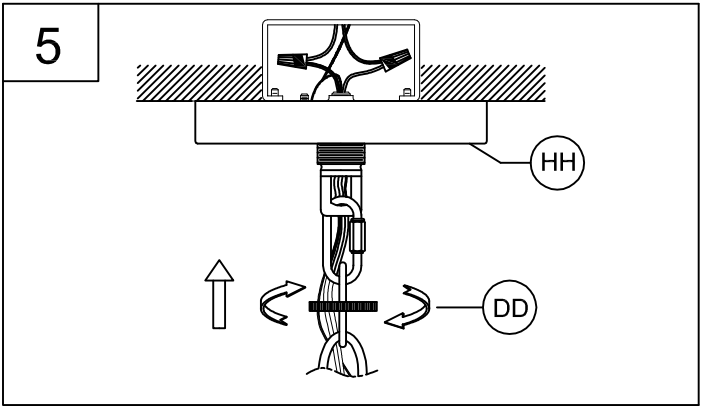 PROGRESS LIGHTING P500423 One Light Vintage Brass Coastal Pendant - fig 6