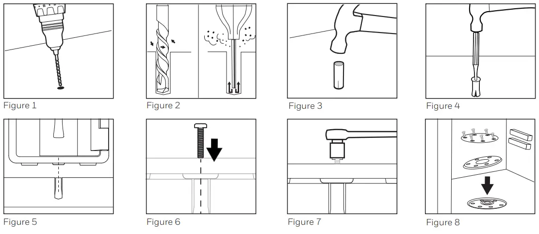 Honeywell 2911 Waterproof Fire and Theft Safe - mounting plate cover