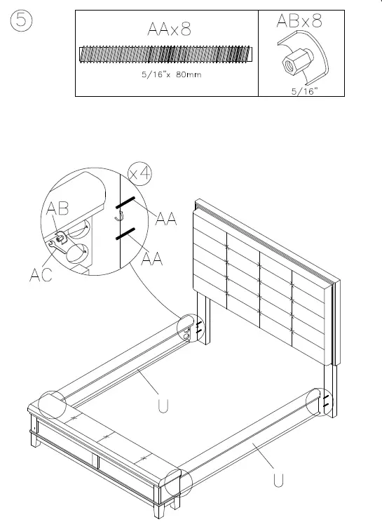 benchcraft-B649-54-Hallanden-Queen-Panel-Bed-FIG-6