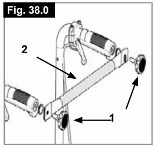 Breezy P19180 Style X Ultra Rigid Wheelchair - Bar