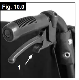 Breezy P19180 Style X Ultra Rigid Wheelchair - Drum Brakes