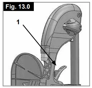 Breezy P19180 Style X Ultra Rigid Wheelchair - Legrest