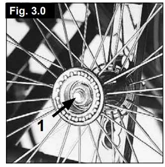 Breezy P19180 Style X Ultra Rigid Wheelchair - Rear