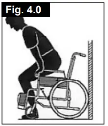 Breezy P19180 Style X Ultra Rigid Wheelchair - Unfolding1