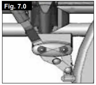 Breezy P19180 Style X Ultra Rigid Wheelchair - Wheel locks