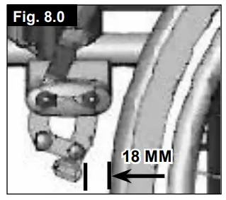 Breezy P19180 Style X Ultra Rigid Wheelchair - Wheel locks1