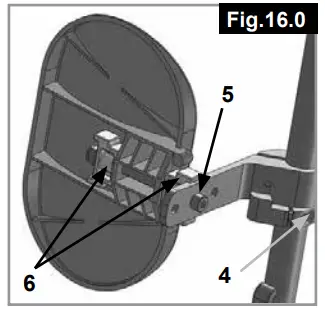 Breezy P19180 Style X Ultra Rigid Wheelchair - calf pad