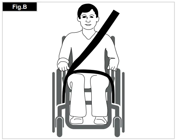 Breezy P19180 Style X Ultra Rigid Wheelchair - fig15