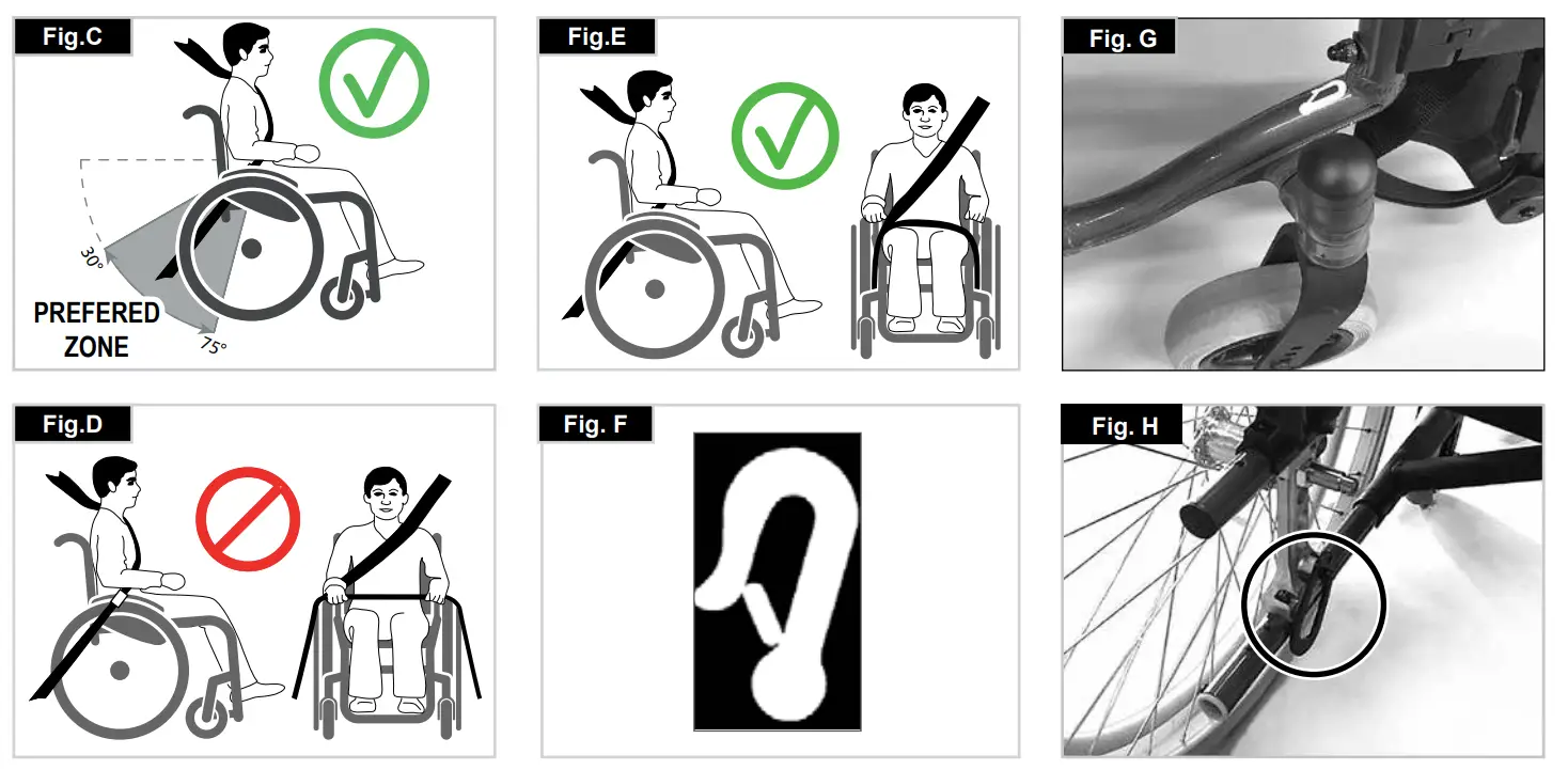 Breezy P19180 Style X Ultra Rigid Wheelchair - fig16