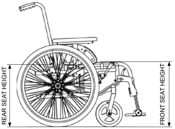 Breezy P19180 Style X Ultra Rigid Wheelchair - fig3