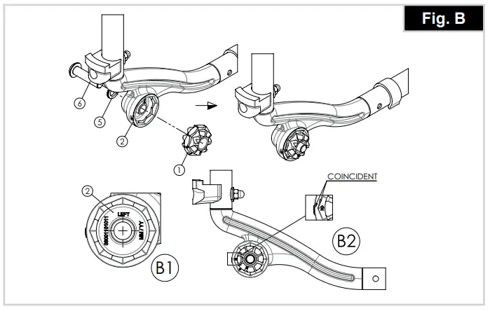 Breezy P19180 Style X Ultra Rigid Wheelchair - washer
