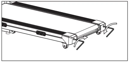Running Belt Deviation Adjustment Figure 1