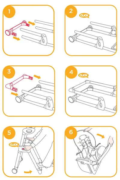 joie VEKZL15 Mimzy Recline Highchair (2)