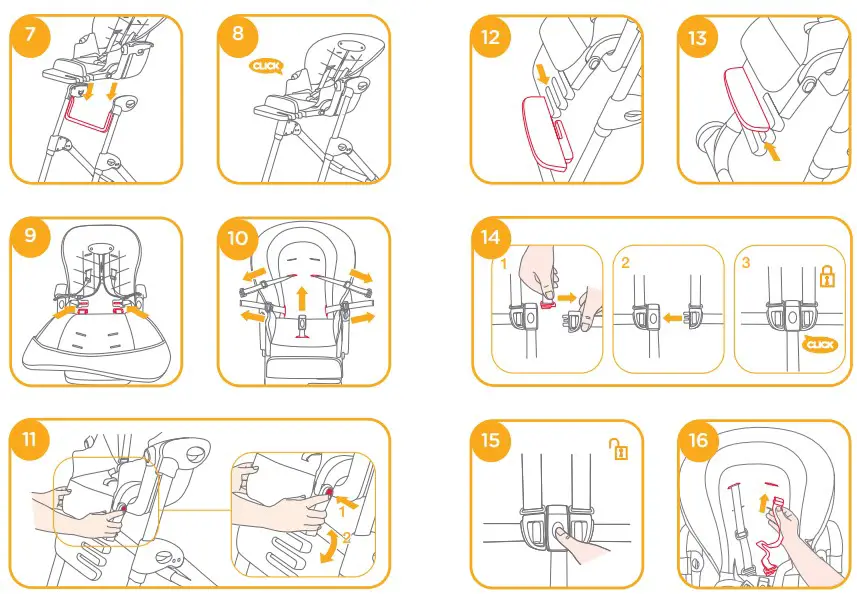 joie VEKZL15 Mimzy Recline Highchair (3)