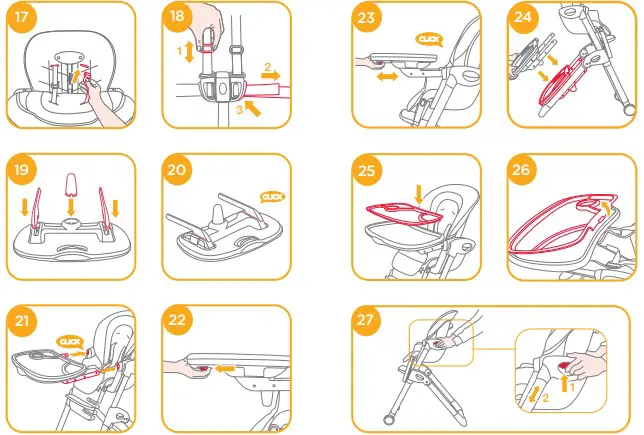 joie VEKZL15 Mimzy Recline Highchair (4)