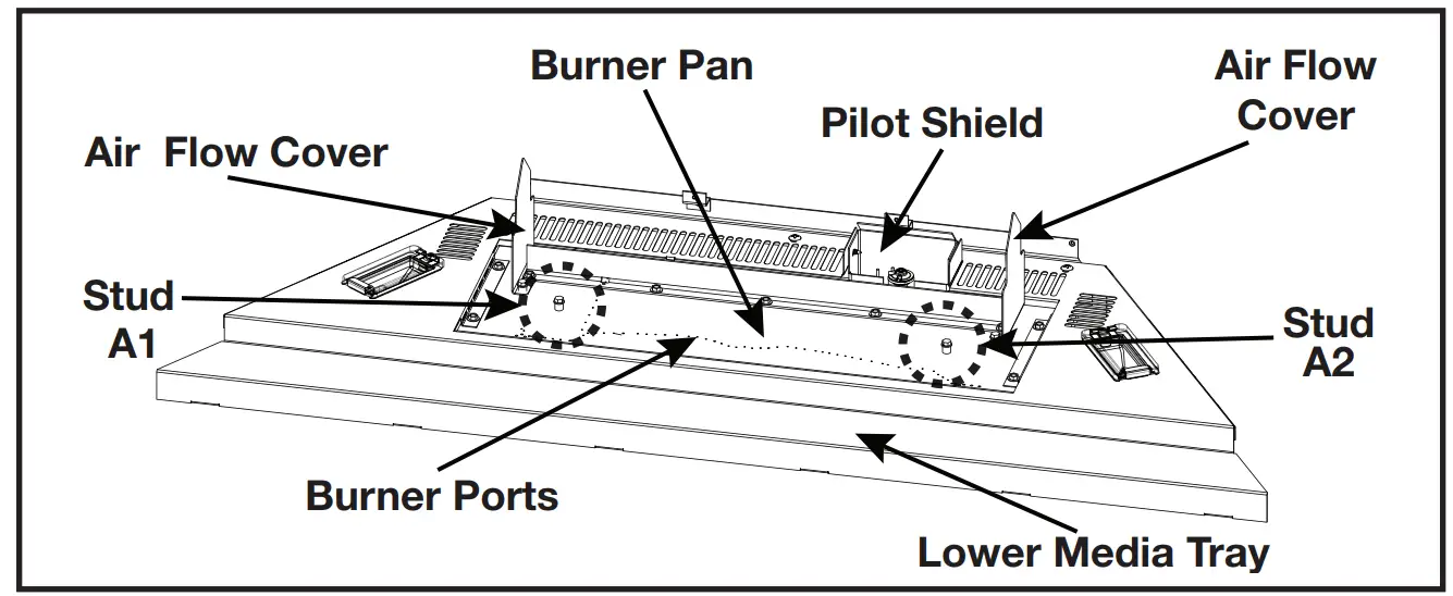 NAPOLEON BX42NTRE Vent Natural Gas Fireplace - Fig 63