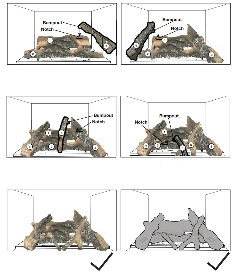 NAPOLEON BX42NTRE Vent Natural Gas Fireplace - Fig 65