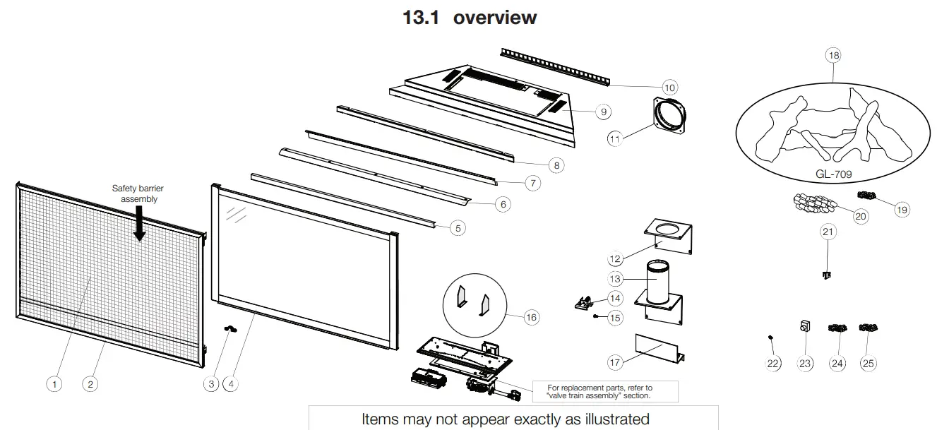 NAPOLEON BX42NTRE Vent Natural Gas Fireplace - Fig 74