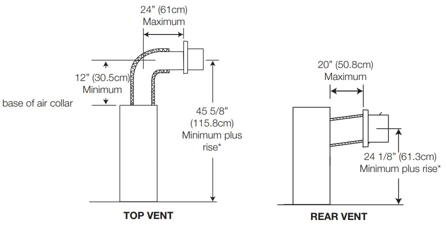 NAPOLEON BX42NTRE Vent Natural Gas Fireplace - Fig 8