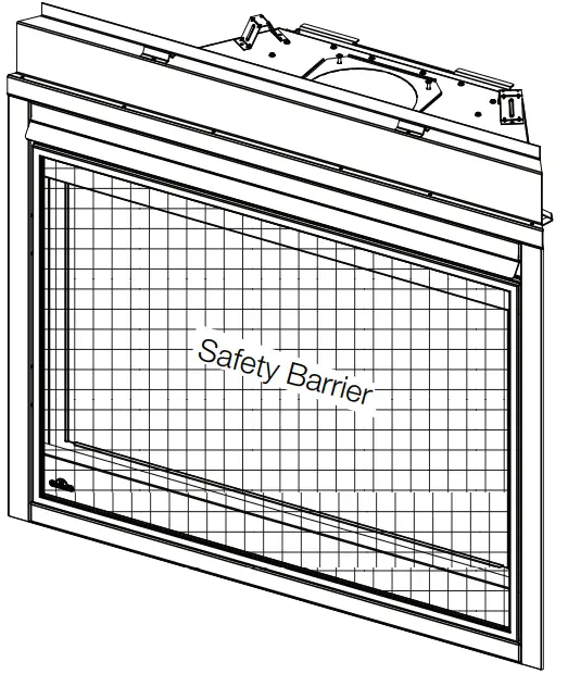 NAPOLEON BX42NTRE Vent Natural Gas Fireplace