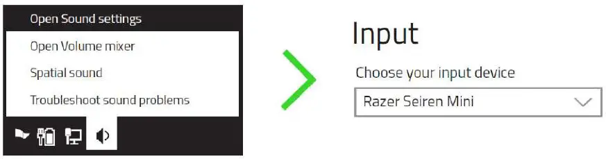 RAZER Seiren Mini USB Streaming Microphone - Sound Settings