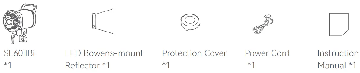 Godox SL60IIBi Bi Color LED Video Light - Box