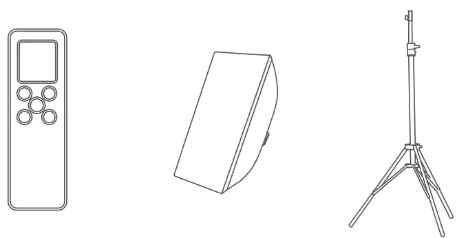 Godox SL60IIBi Bi Color LED Video Light - accessories