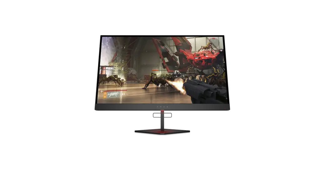 Hp 6fn07aa Omen X 27 240hz Gaming Monitor Owner's Manual