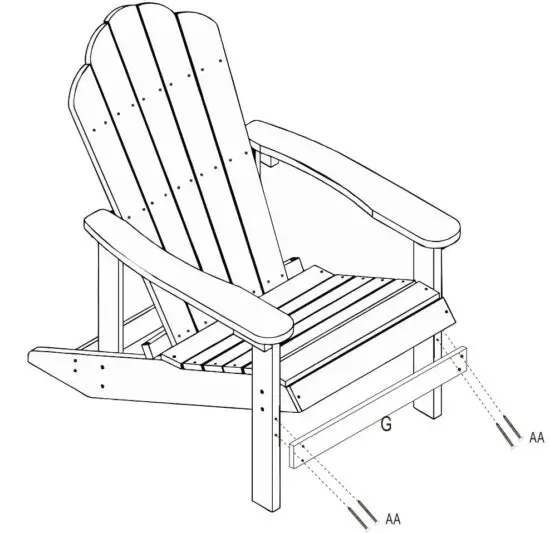 FIG 8 Attaching the cross beam