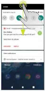 cricket Icon 2 Smartphone - panel