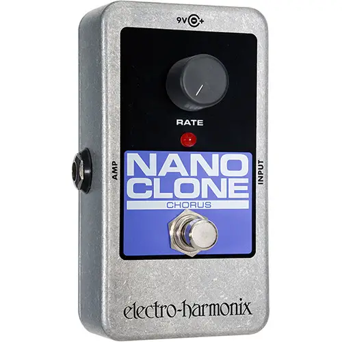 Electric Harmonix NCLONE Nano Clone Analog Chorus Effect Pedal